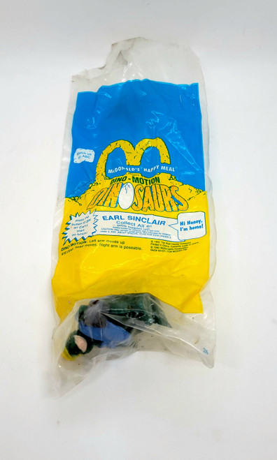McDonald's Happy Meal 1992 Dino-Motion Dinosaurs Earl Sinclair Toy Figure 