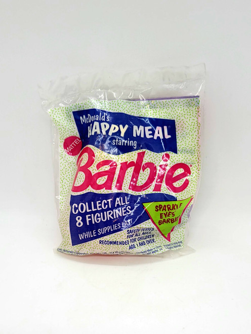 McDonald's Happy Meal Toy 1991 Barbie - Sparkle Eyes Barbie