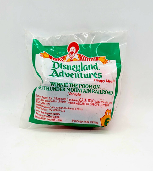 McDonald's Happy Meal Toy 1994 Disneyland Adventures #6 Winnie the Pooh