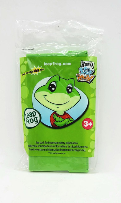 Leap Frog Wendy's Kids Meal Toy, Leap Frog Checkers game for children aged 3 and above in a green packaging featuring a cartoon frog character.