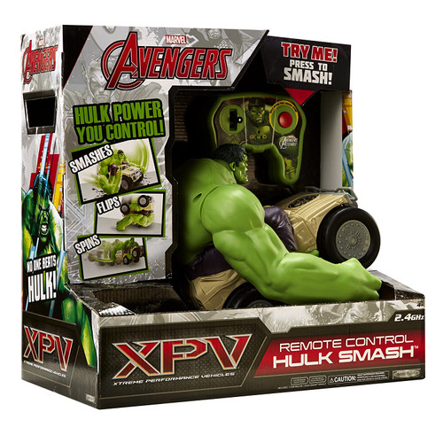 Marvel Avengers XPV Remote Control Hulk Smash 2.4GHZ Car