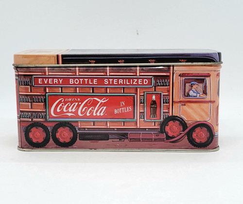 Coca-Cola 1992 Delivery Truck Collectors Tin w/ Lid