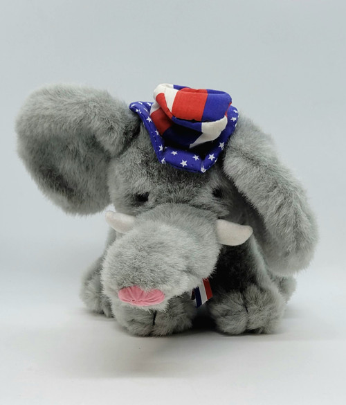 Gibson Greetings 1996 Patriotic Elephant Stuffed Animal