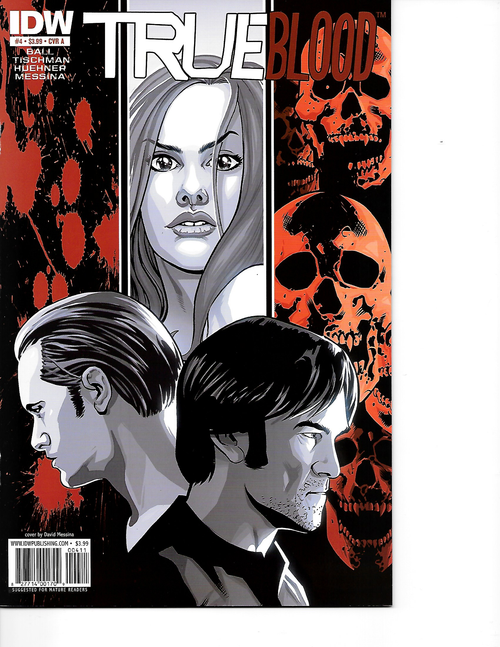 True Blood #4A (2010 IDW) Very Fine