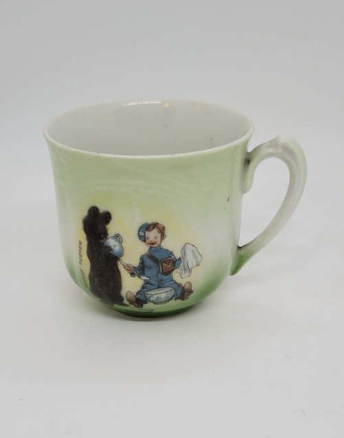 Vintage Buddy Tucker and Botts The Bear Porcelain Child's Cup