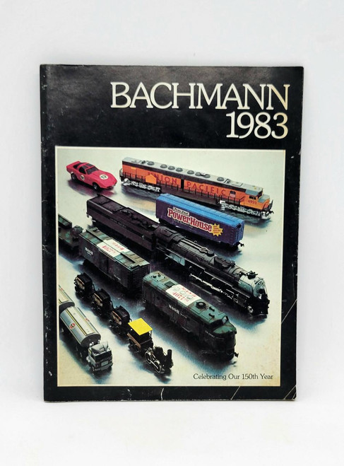 Bachmann 1983 Celebrating Our 150th Year Catalog, vintage model train and transportation catalog from 1983.