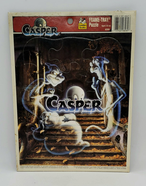 Casper the Friendly Ghost Frame-Tray Puzzle