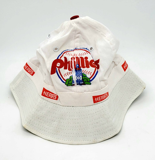 Vintage MLB Philadelphia Phillies Herr's Kids Promotional Bucket Hat