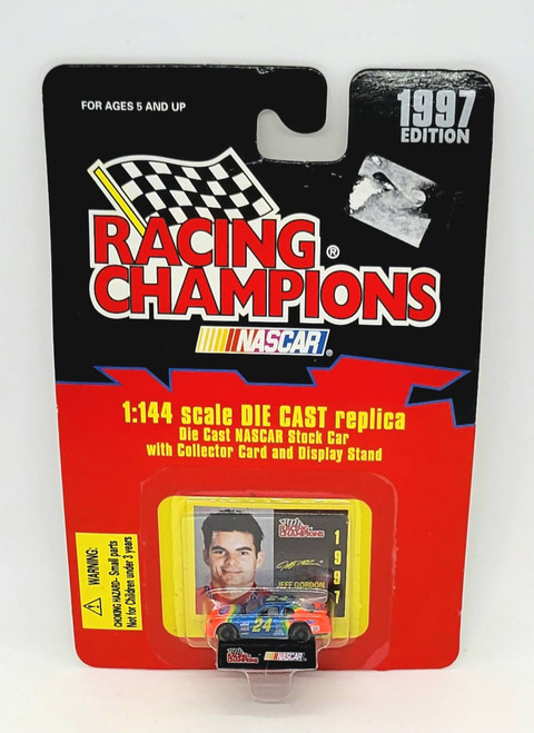 Racing Champions NASCAR 1997 1:144 Scale Die Cast Replica #24 Jeff Gordon