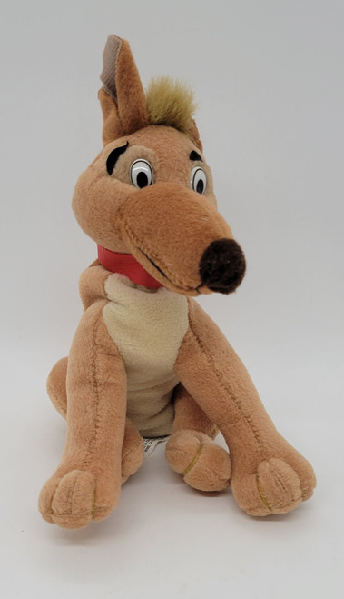 All Dogs Go To Heaven 1998 Charlie 6" Bean Bag Toy Dog