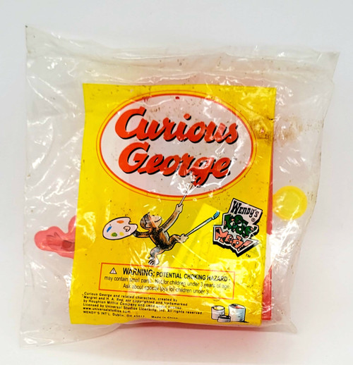 Wendy's Kids' Meal Toy 2000 Curious George Circus Mirror 