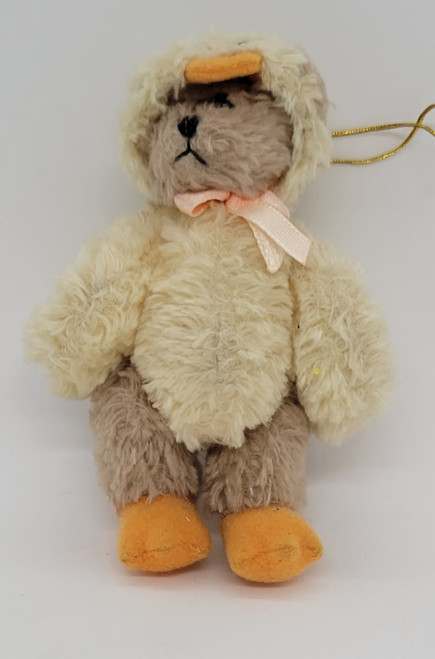 Bearington Collection - Bear Wearing Duck Costume Ornament