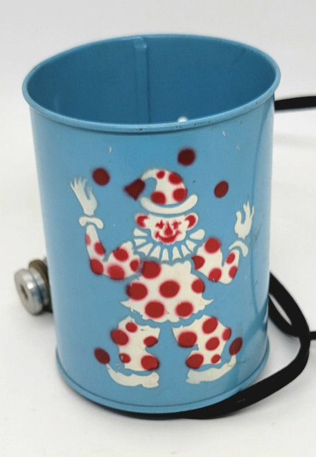 Vintage Automotive Blue with Clown Baby Bottle Warmer