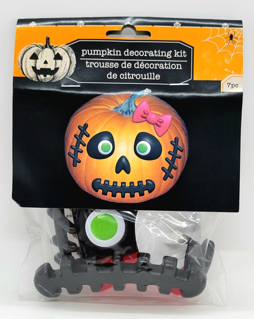 Greenbrier International Pumpkin Decorating Kit - Female Ghoul