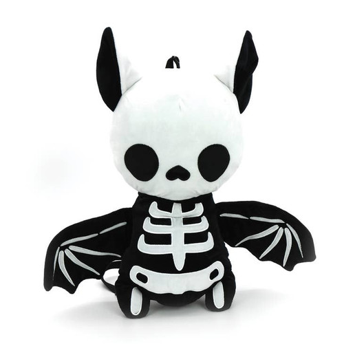 Sleepyville Critters Skeleton Bat Stuffed Backpack