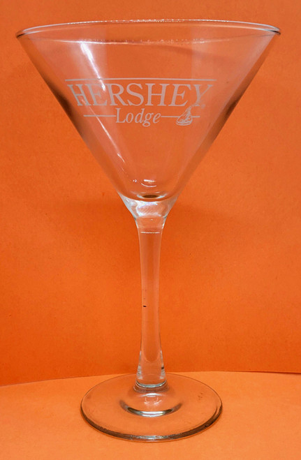 Hershey Lodge Martini Glass