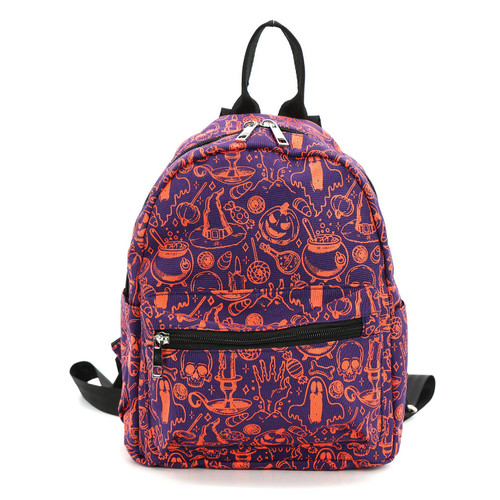 Comeco Witches Potions Collage Mini Backpack in Nylon