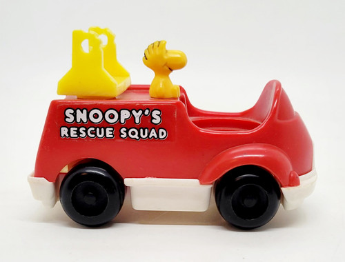 Aviva Toy Co 1965 Peanuts Snoopy's Rescue Squad With Woodstock