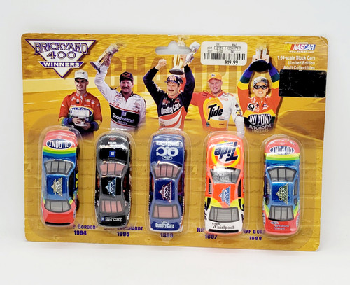 Action NASCAR Brickyard 400 5-Piece Winners Set Years 1994 - 1998 1:64 Scale