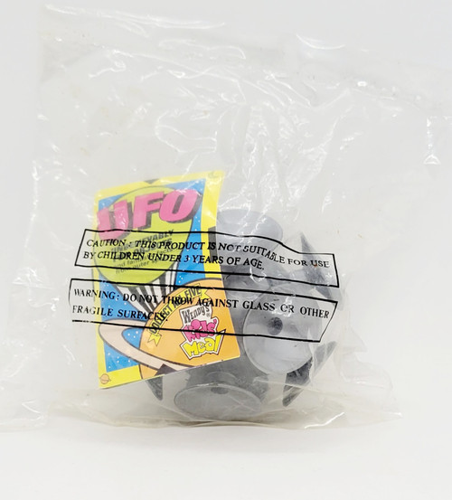 Wendy's Kids Meal Toy 1993 UFO - Gray Satellite Ball