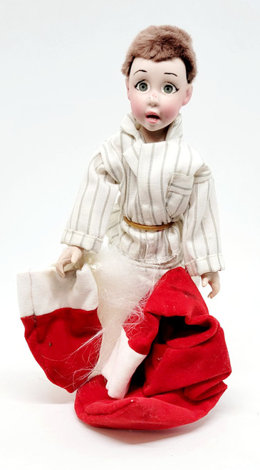 Rumbleseat Dolls 1979 Norman Rockwell Davey 8.75" Porcelain Doll