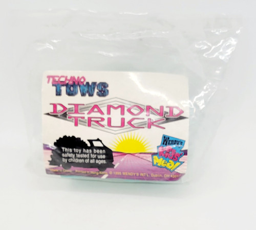 Wendy's Kids' Meal Toy 1995 Techno Tows - Diamond Truck