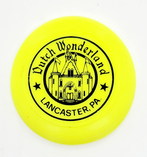Dutch Wonderland Lancaster PA Souvenir Mini-Frisbee Disc