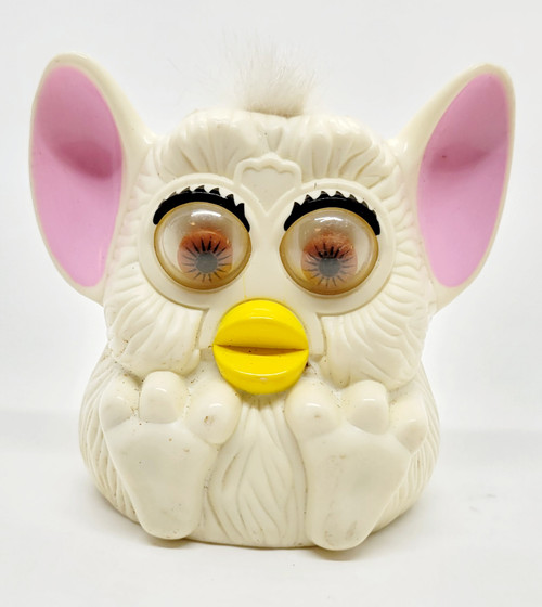 McDonald's Happy Meal Toy 1999 McFurby Series 5 - #9 White/White