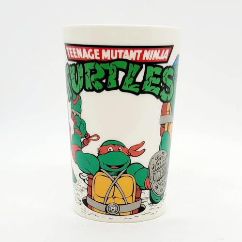 Peter Pan Ind 1989 Teenage Mutant Ninja Turtles Plastic Cup