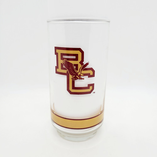 Getty NCAA Big East Basketball Glass Tumbler - Boston College (Faded)