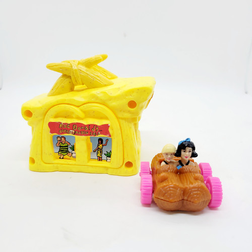 McDonald's Happy Meal Toy 1994 The Flintstones #2 Betty Bamm-Bamm Roc Donald's