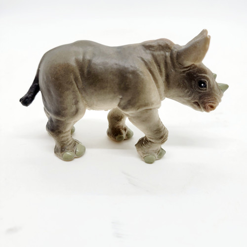 Safari Ltd 1996 White Rhino PVC Toy figure