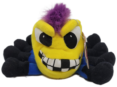 Idea Factory 1997 Meanies Series 1 Otis The Octapunk Bean Bag Plush