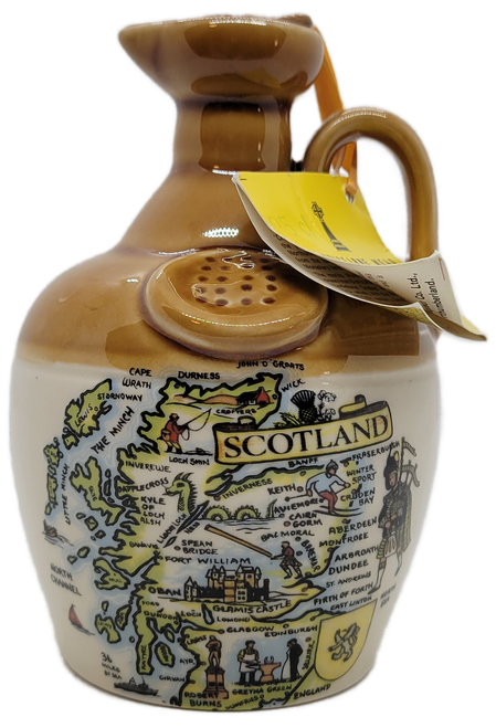 Lindisfarne Mead Scotland Map Stoneware Jar/Decanter Sealed