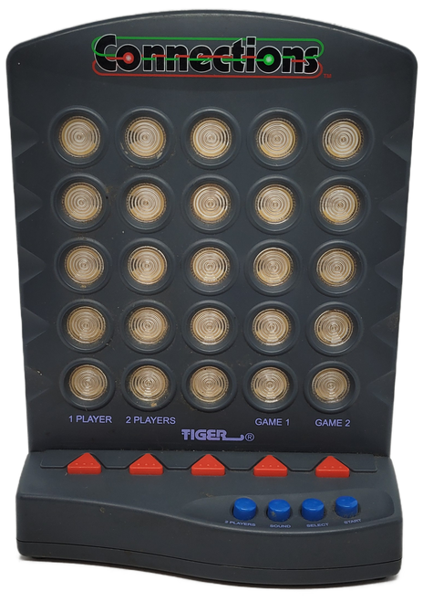 Tiger Electronics 1998 Connections Connect 4 Game (For Parts)