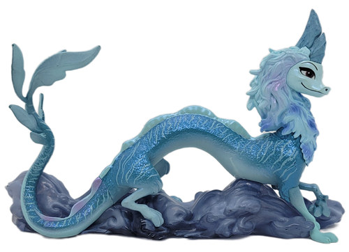 Disney Raya and the Last Dragon PVC figure of Sisu the dragon.  Sisu is 7-inches long. Sisu Datu, also known by her nickname Sisu, is a fictional anthropomorphic dragon who appears in Walt Disney Animation Studios' 59th animated feature Raya and the Last Dragon.