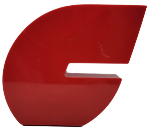 Commerce Bank plastic bank in the shape of their logo that is the letter "C". In June 2009, Commerce Bank Harrisburg announced it was going ahead with rebrand to Metro Bank (Metro Bancorp Inc), because its license to use the Commerce Bank brand and red “C” logo, granted by Commerce Bank was expiring. On February 12, 2016, Metro Bank ceased to exist after its US$474 million merger with First National Bank was completed.
