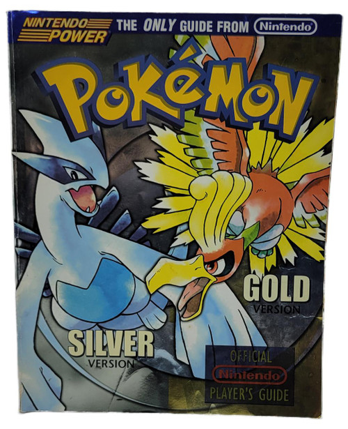 Nintendo Power 2000 Pokemon Gold Version And Silver Version Player's Guide, colorful illustrated cover featuring Lugia and Ho-Oh from the Pokémon series.