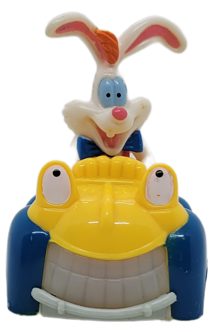 McDonald's Happy Meal toy of Roger Rabbit driving his car.  This was part of the 1994 Disneyland Adventures set.
