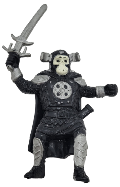 Tonka 1988 General Kael 3-inch tall figure from the Willow toy line. General Kael was the commander of the Nockmaar army and the secondary antagonist of Willow. He was sent by Queen Bavmorda to find the baby of the prophecy, Elora Danan.