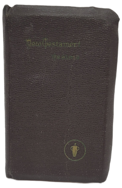 WWII United States Armed Forces pocket New Testament and Psalms dated January 25, 1941. These were issued to Christian troops of the US armed forces with a message from President Franklin D. Roosevelt.