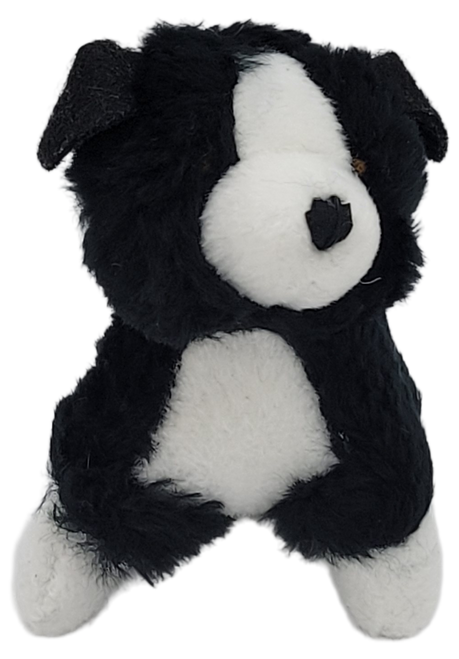 McDonald's Happy Meal toy Fly the Border Collie plush animal toy from the 1995 Babe series of toys. McDonald's released a toy line based on the Universal children’s talking animal feature film Babe. It consisted of seven plush toys that include Babe the pig, Ferdinand the duck, Fly the Border Collie dog, Maa the Sheep, Cow, Mouse, and Dutchess the Cat. The series was available June 14 - July 11.