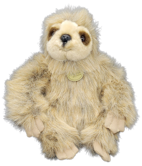 Aurora World's Miyoni Sloth is beautifully designed and features realistic characteristics with air-brushed color accents. It is part of the premium Miyoni line of plush animals, made with superior materials and great attention to detail. Aurora World is an industry leader with over 30 years of experience designing and manufacturing innovative, high quality plush products.