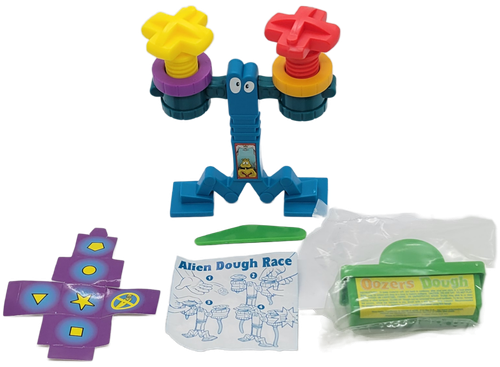 2002 Pizza Hut Oozers Alien Dough Race Kids Meal toy