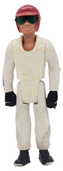1976 Fisher-Price Adventure People #354 Daredevil Skydiver action figure front view