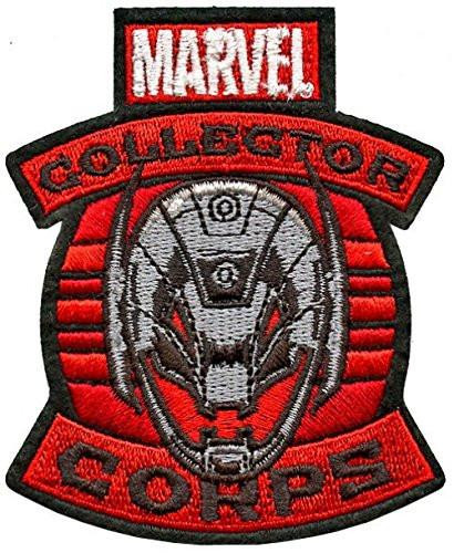 Funko Marvel Collector Corps Ultron Patch, embroidered patch featuring Ultron's face inside a shield with Marvel and Collector Corps logos.