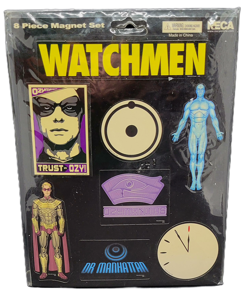 NECA Watchmen Movie Set of 8 Magnets
