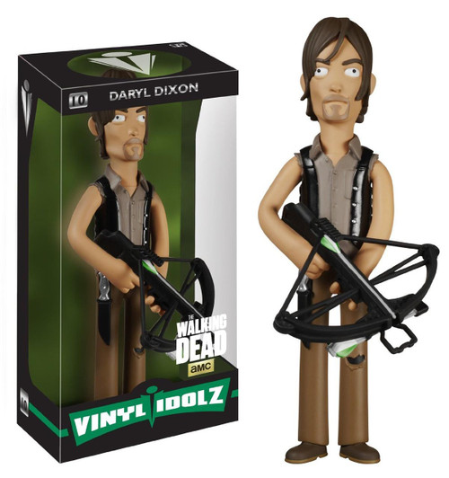 Funko Vinyl Idolz The Walking Dead - Daryl Dixon, collectible vinyl figure of Daryl Dixon from The Walking Dead holding a crossbow.