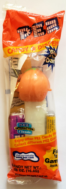 PEZ - Halloween Polly Pumpkin GITD Stem Dispenser