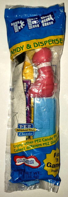 PEZ - Bugz Clumsy Worm Dispenser, colorful candy character toy in its original packaging.